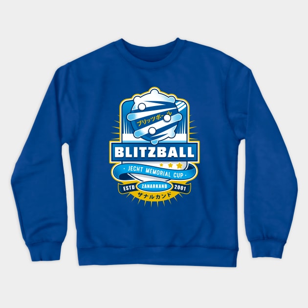 Blitzball Zanarkand Emblem Crewneck Sweatshirt by Lagelantee